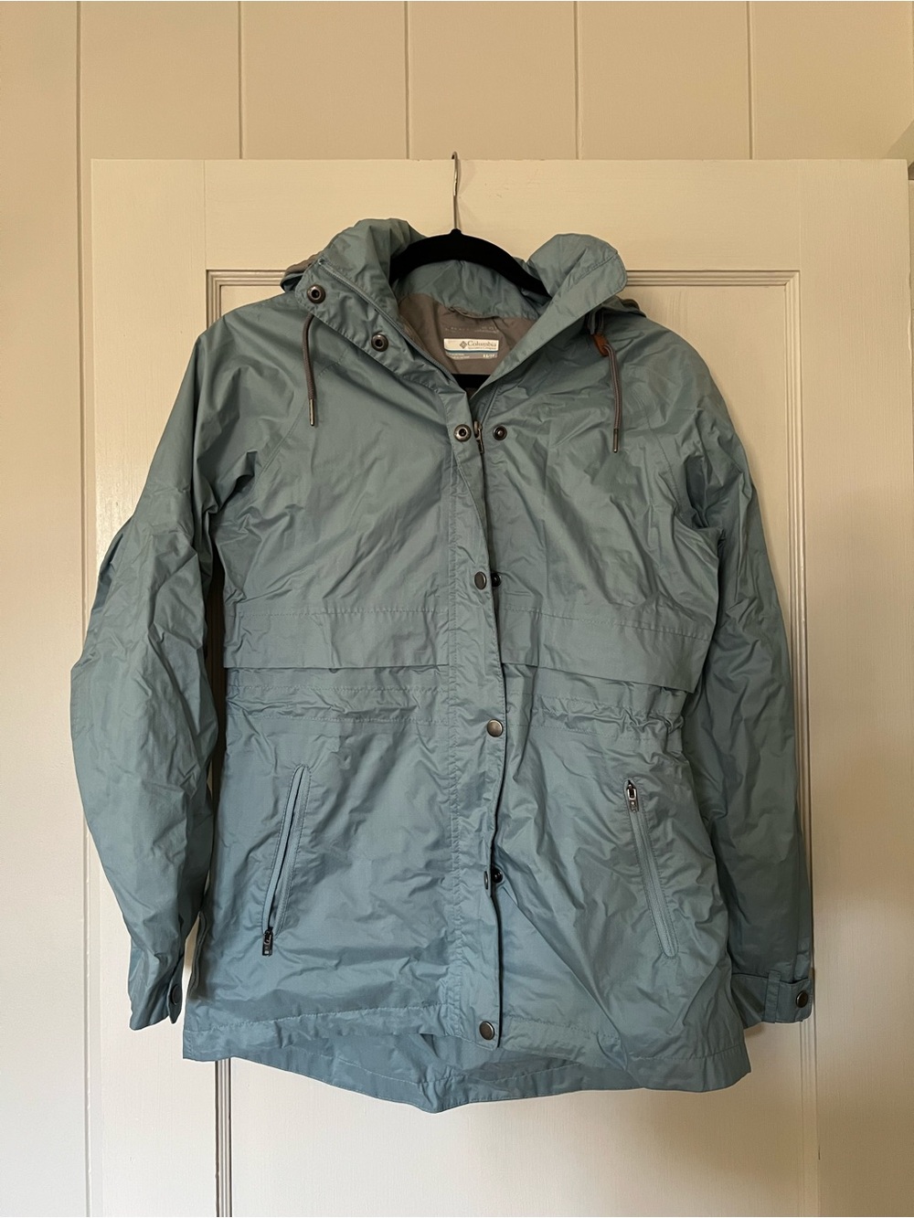 Columbia Women's Dusty Blue Hooded Utility Jacket